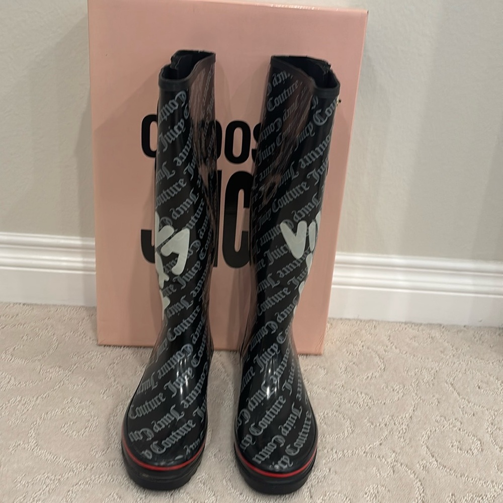 Winter JC RAIN BOOTS, black, size 8